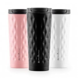 Termo lonček za kavo ali čaj Rosmarino 500 ml - črn