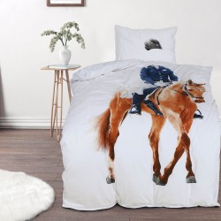 Otroška bombažna posteljnina Svilanit Rider
