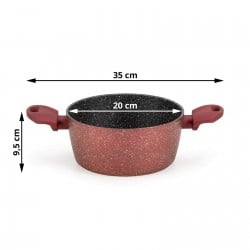 Lonec Rosmarino Lava Stone Grape 2 l - 20 cm