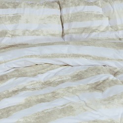 Bombažna posteljnina Svilanit Cream Stripes 
