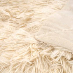 Dekorativna odeja Vitapur Fluffy – bež