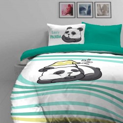 Otroška bombažna posteljnina Sleeping Panda