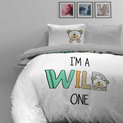 Otroška bombažna posteljnina Svilanit Wild one