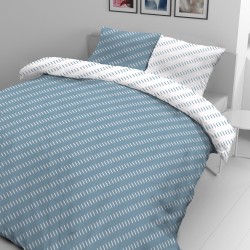 Bombažna posteljnina Svilanit Blue Stripes