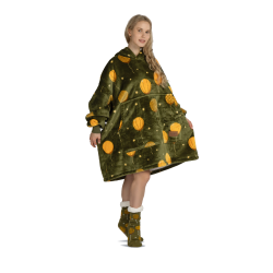Hoodie odeja Svilanit Balloons + Darilo: nogavice