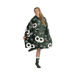 Hoodie odeja Svilanit Big Eye + Darilo: nogavice