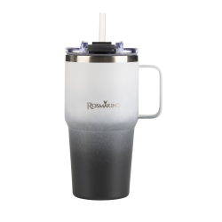 Termo lonček Rosmarino MegaCup Ombre 580 ml – siv