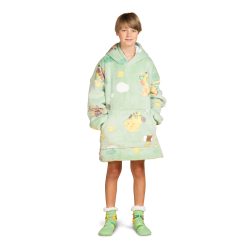 Vitapur otroška hoodie odeja Svilanit JungleCool + darilo: nogavice