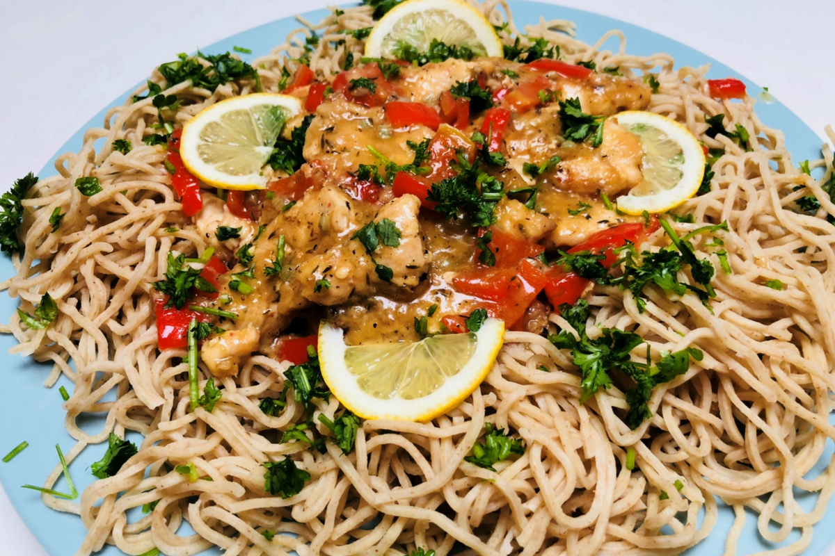 Recept za piščančji file v omaki z limono