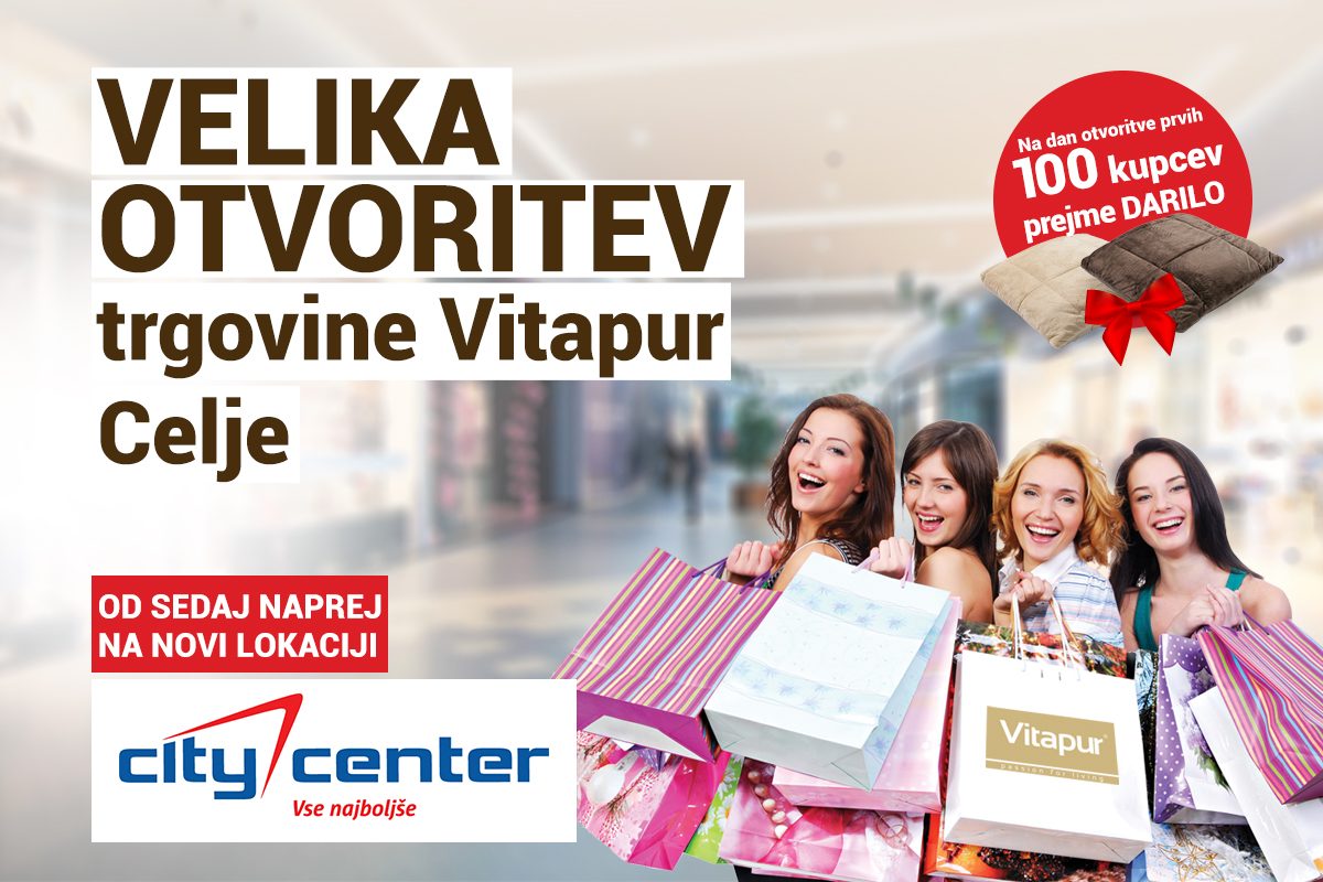 Otvoritev trgovine Vitapur Celje na novi lokaciji
