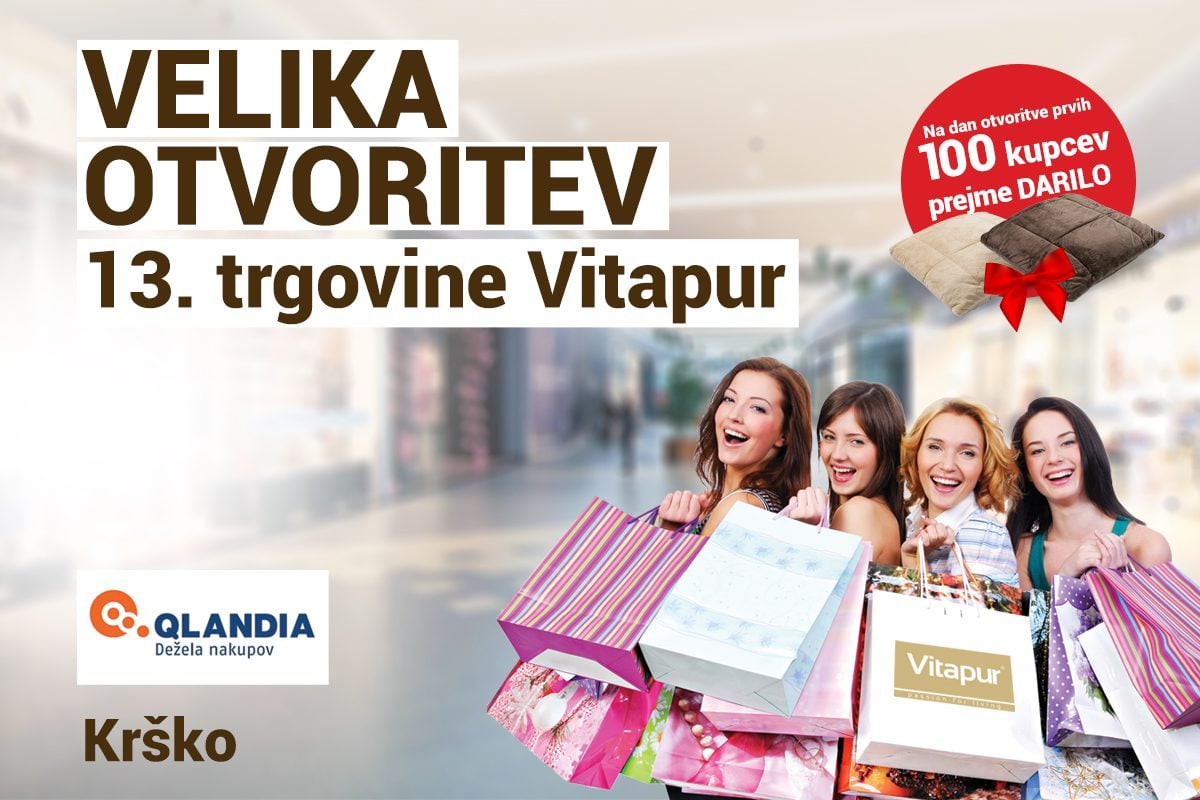 Otvoritev 13. Vitapur trgovine v Krškem