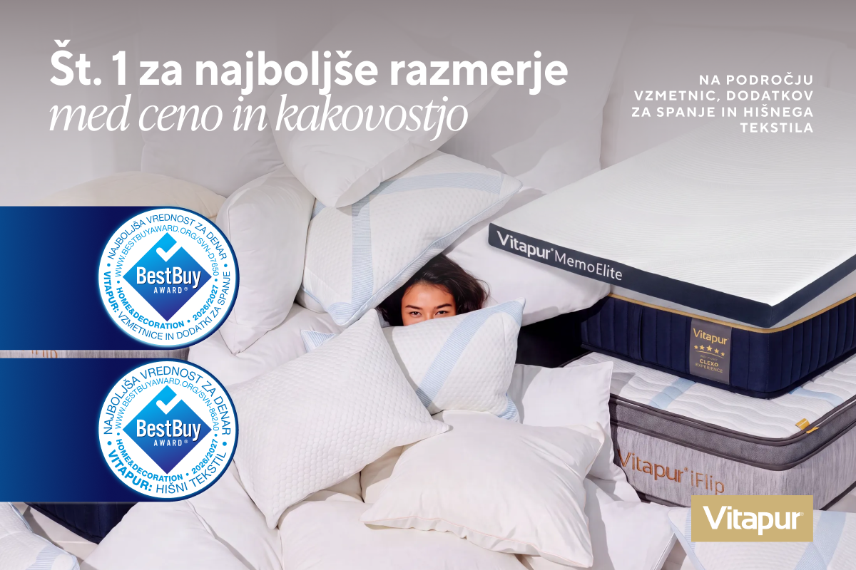 Vitapur prejel prestižno mednarodno priznanje Best Buy Award 2026/2027