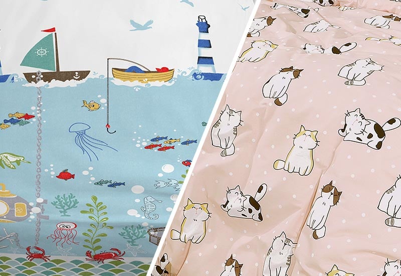 Prikupen otroški motiv. 