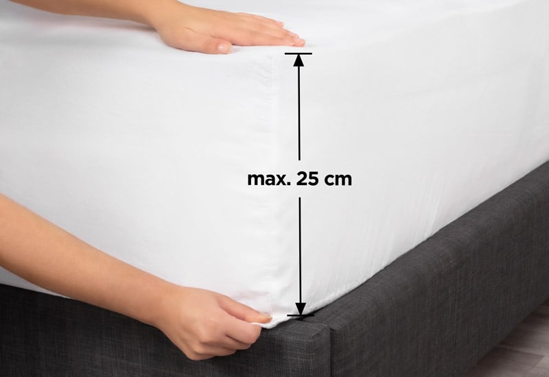 Popolno prileganje za višja ležišča.