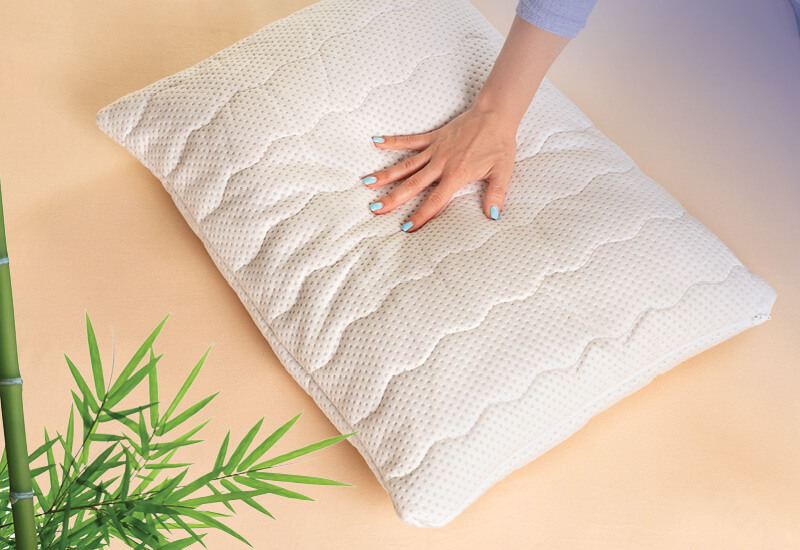 Bambusova vlakna za naravno odvajanje vlage.