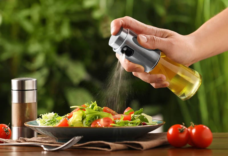 Kulinarično ustvarjanje z manj olja.