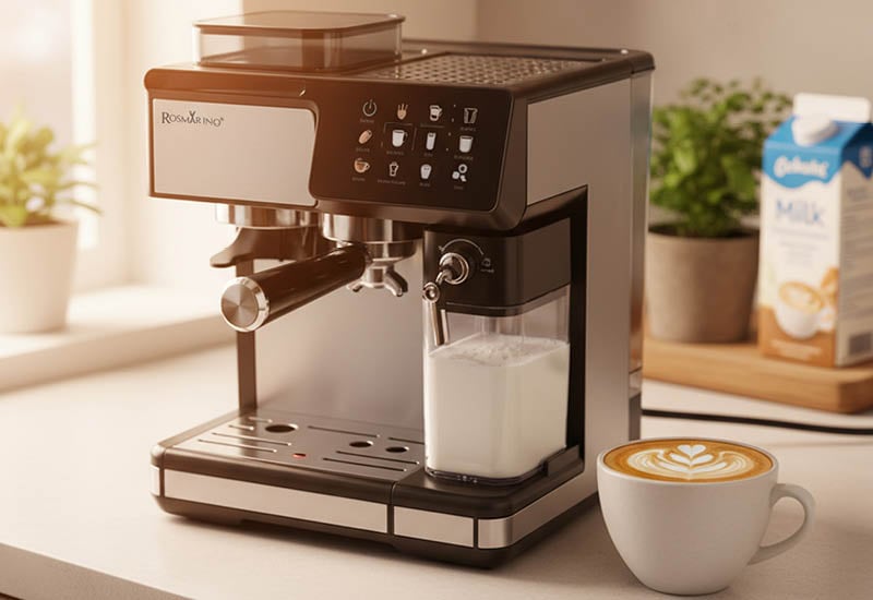 Mlečna pena, ki kavo spremeni v trenutek razkošja.