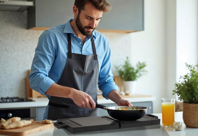 Popoln nadzor z 9 nastavitvami moči.