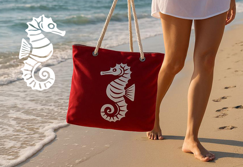 Eleganten morski konjiček za edinstven morski pridih.