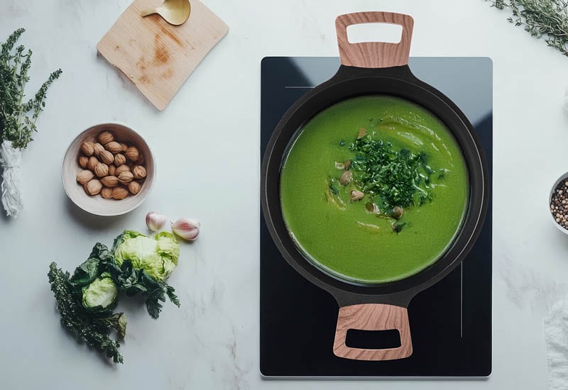 Primerno za uporabo na vseh vrstah kuhalnih površin, tudi indukciji.