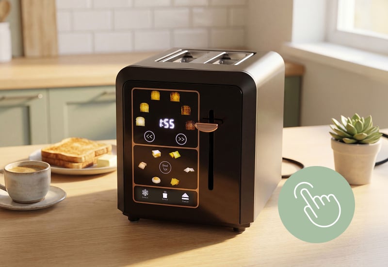 Digitalna natančnost za popoln toast