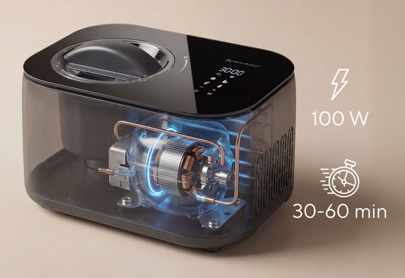 Porcija vašega najljubšega sladoleda brez predhodnega zamrzovanja