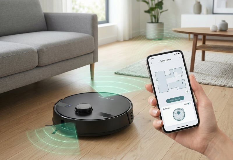 Pametno upravljanje prek aplikacije