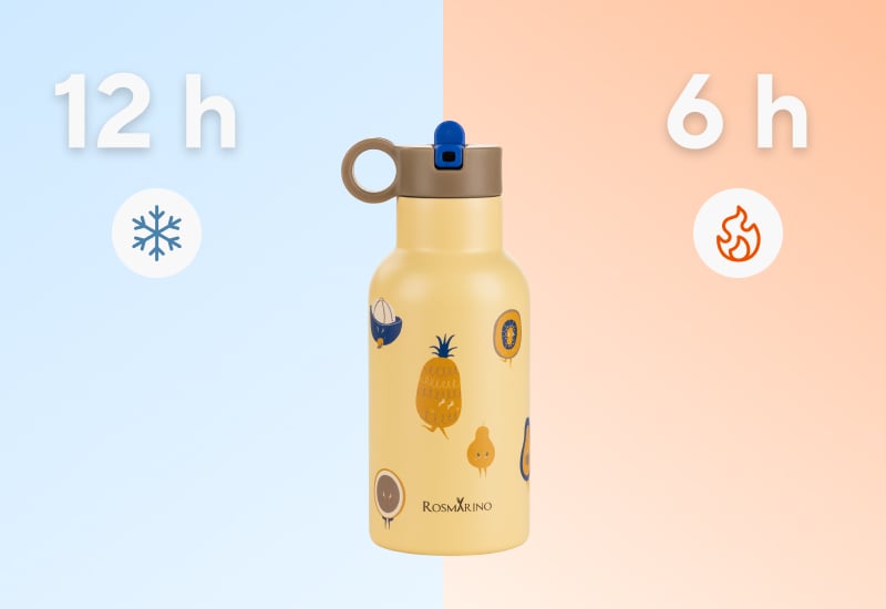 Z otroško termovko Rosmarino bo vaš otrok vedno dovolj pil