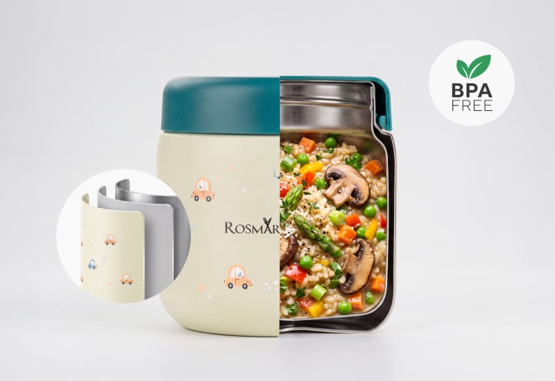 Vrhunsko nerjaveče jeklo in materiali brez BPA