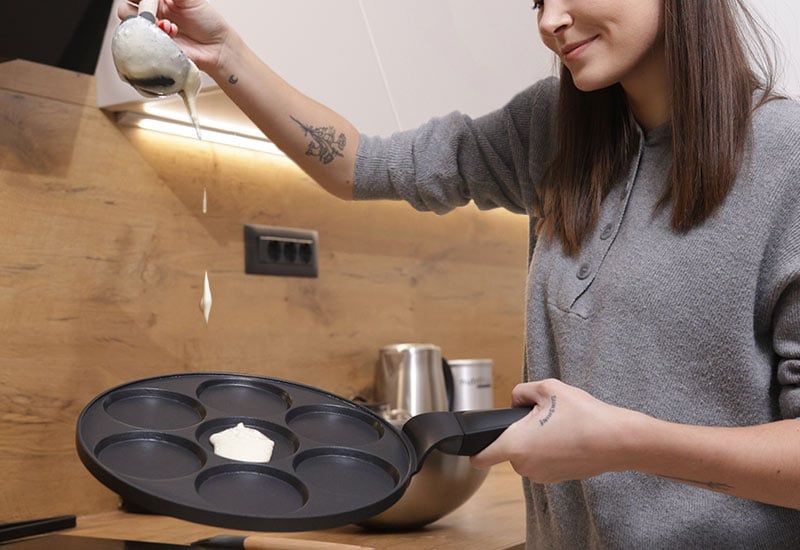 7 popolnih mini palačink naenkrat.