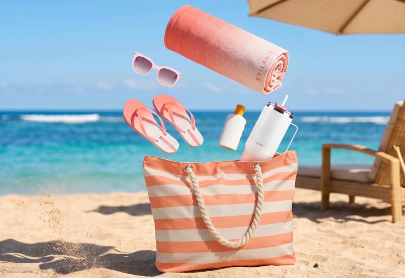 Dovolj prostora za cel dan na plaži