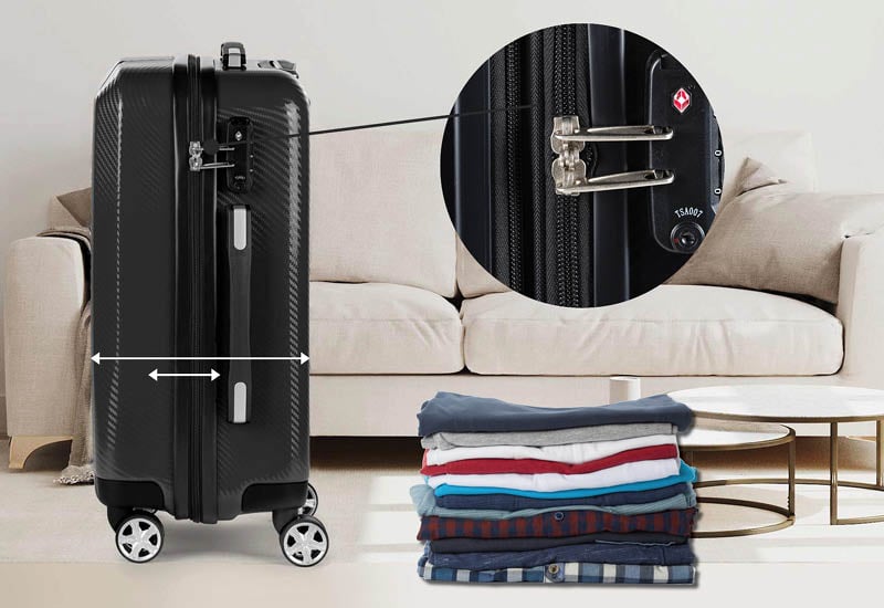 Dodatna razširitev. Pridobi še 5 l dodatnega prostora.