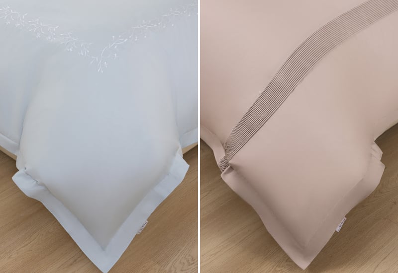 Nežno vezenje in brezčasni odtenki za popolno eleganco