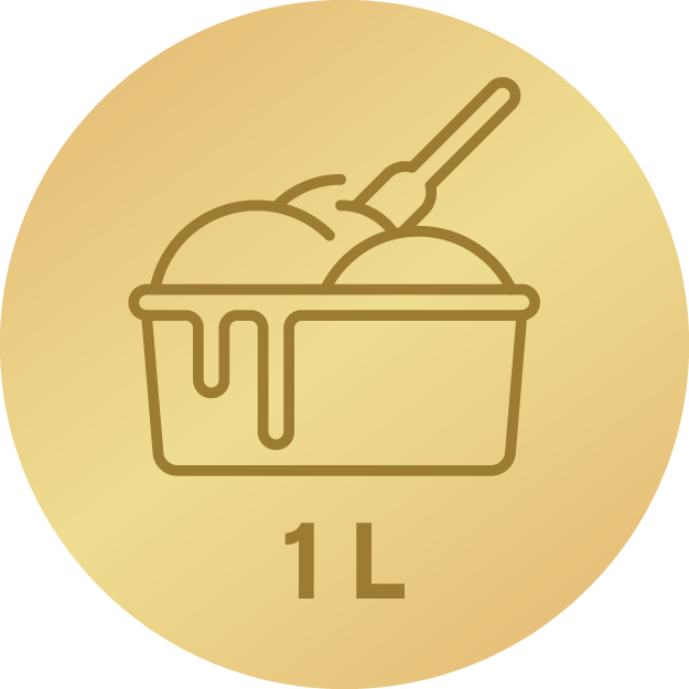 Do 1 L sladoleda v samo 60 minutah