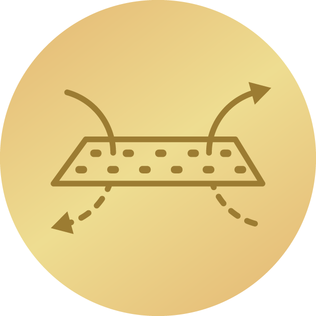 Zračna tkanina 3D AirMesh uravnava toploto in vlago