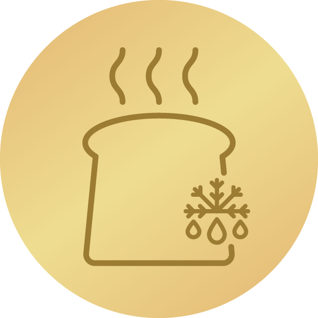 Funkciji pogrevanja in opekanja zamrznjenega kruha