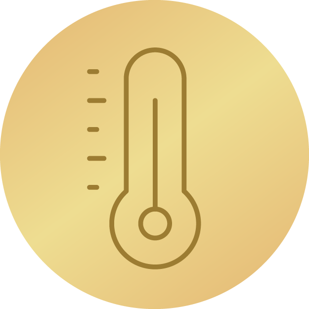 Temperaturni razpon 60–240 °C
