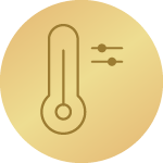 Natančna nastavitev želene temperature