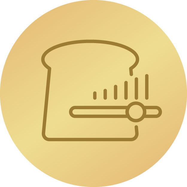 6 stopenj zapečenosti