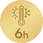 Toplo ali hladno do 6 ur