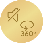 Tiha 360° kolesa