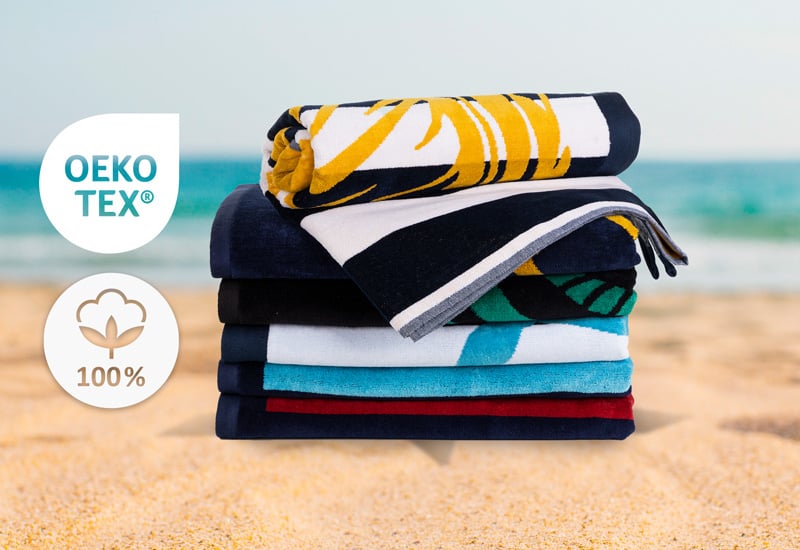 Mehke in koži prijazne: 100 % naravni bombaž s certifikatom OEKO-TEX.