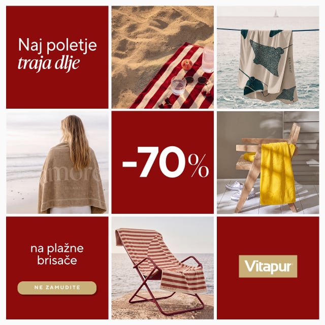 Sezonske razprodaje - brisace za na plazo
