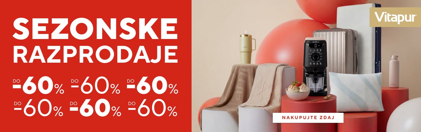 Sezonske razprodaje do -60 %
