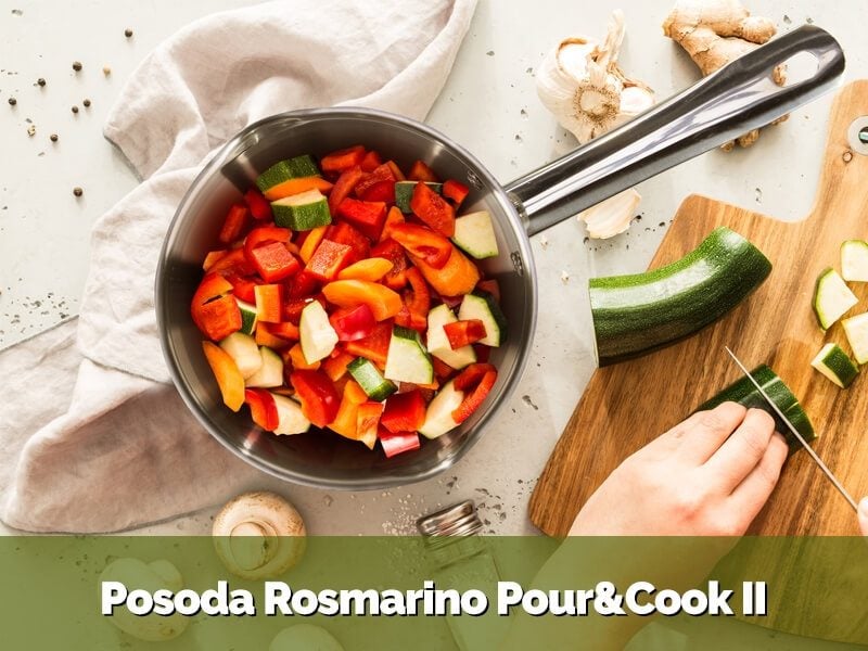 Jeklena posoda Rosmarino Pour&Cook