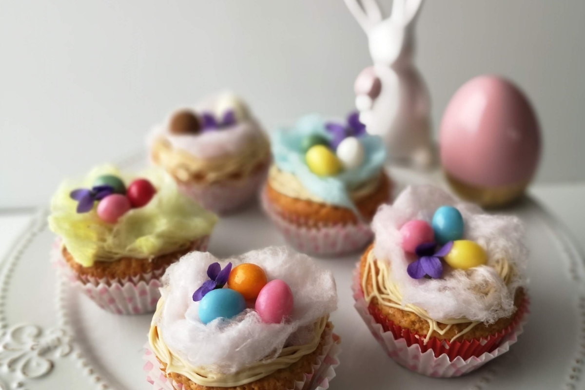 Velikonočne sladice: mafini z banano in karamelo