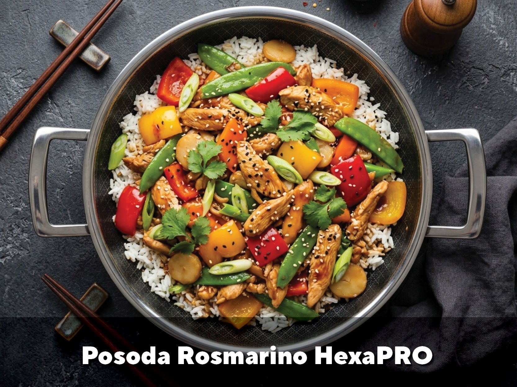 Premium posoda Rosmarino Hexapro