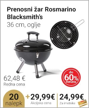 Prenosni žar Rosmarino Blacksmith's