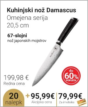 Kuhinjski nož Damascus
